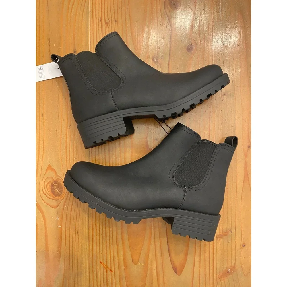 Buffalo David Bitton Anna Boots NWOT in Black Women Sz 11